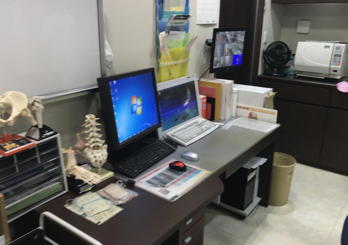 診察→検査